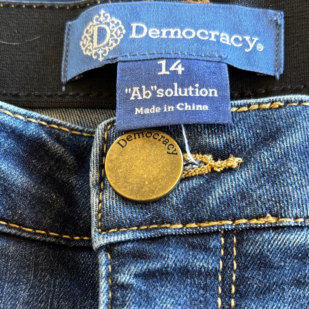 Democracy High Rise Absolution Bootcut Flare Leg … - image 5